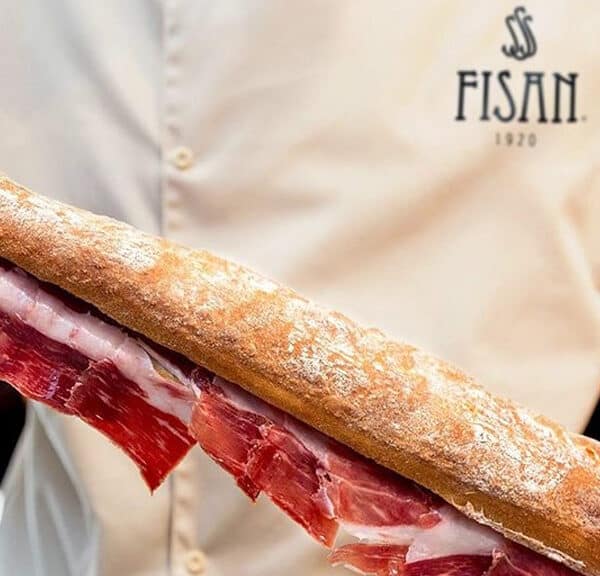 Bocadillo de jamón ibérico FISAN, el bocadillo perfecto