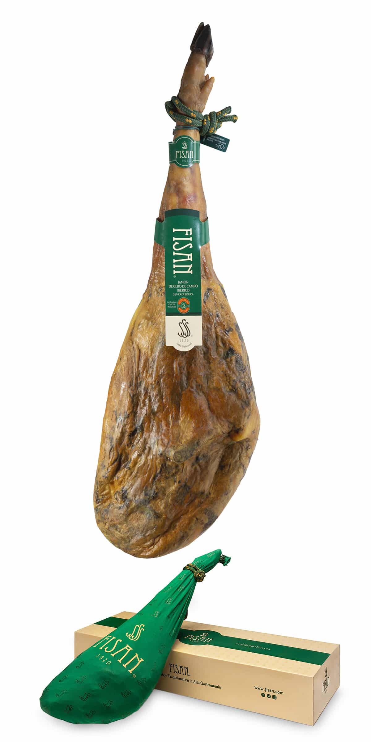 Jamón de cebo de campo ibérico 50% raza ibérica Selección Especial